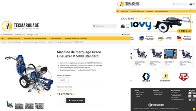 Migration Boutique TecMarquage